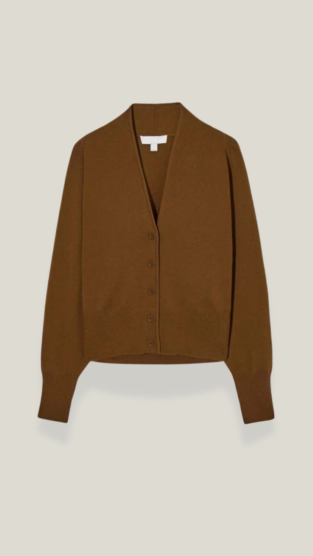 Bonnie V-hals Gebreide Cardigan