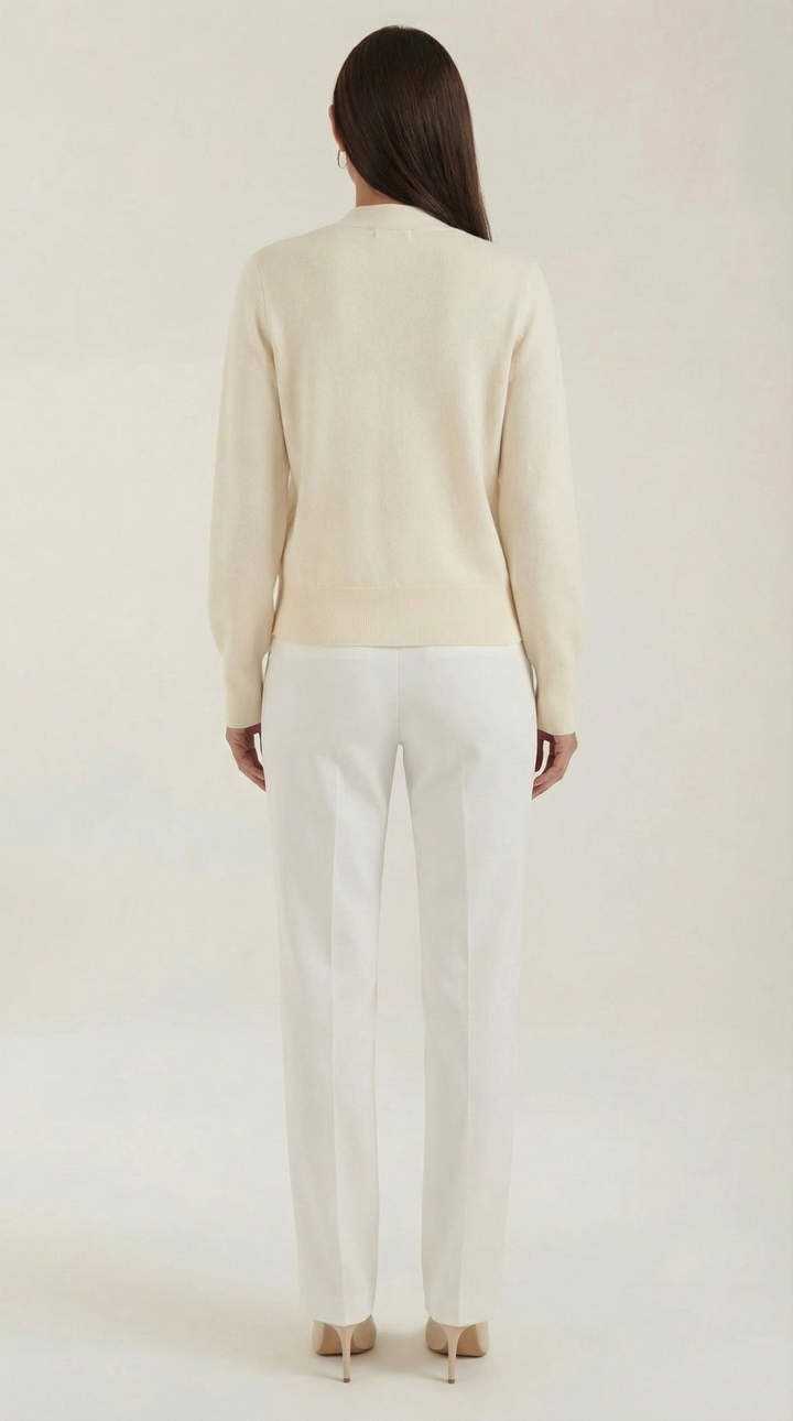 Bonnie V-hals Gebreide Cardigan