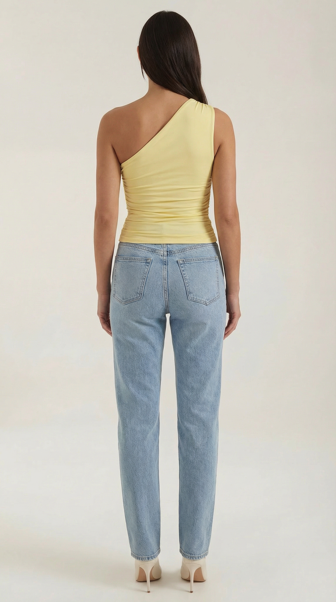 Briony Eén-Schouder Mouwloos Top