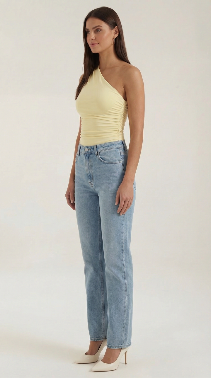 Briony Eén-Schouder Mouwloos Top