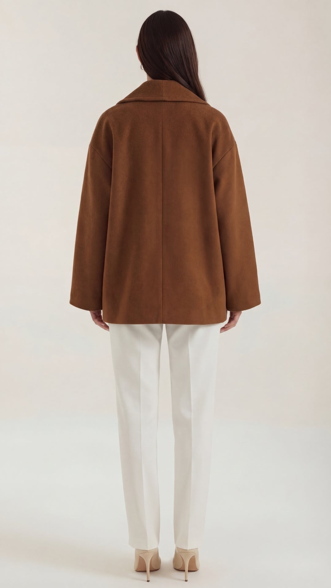 Carolyn's oversized jas