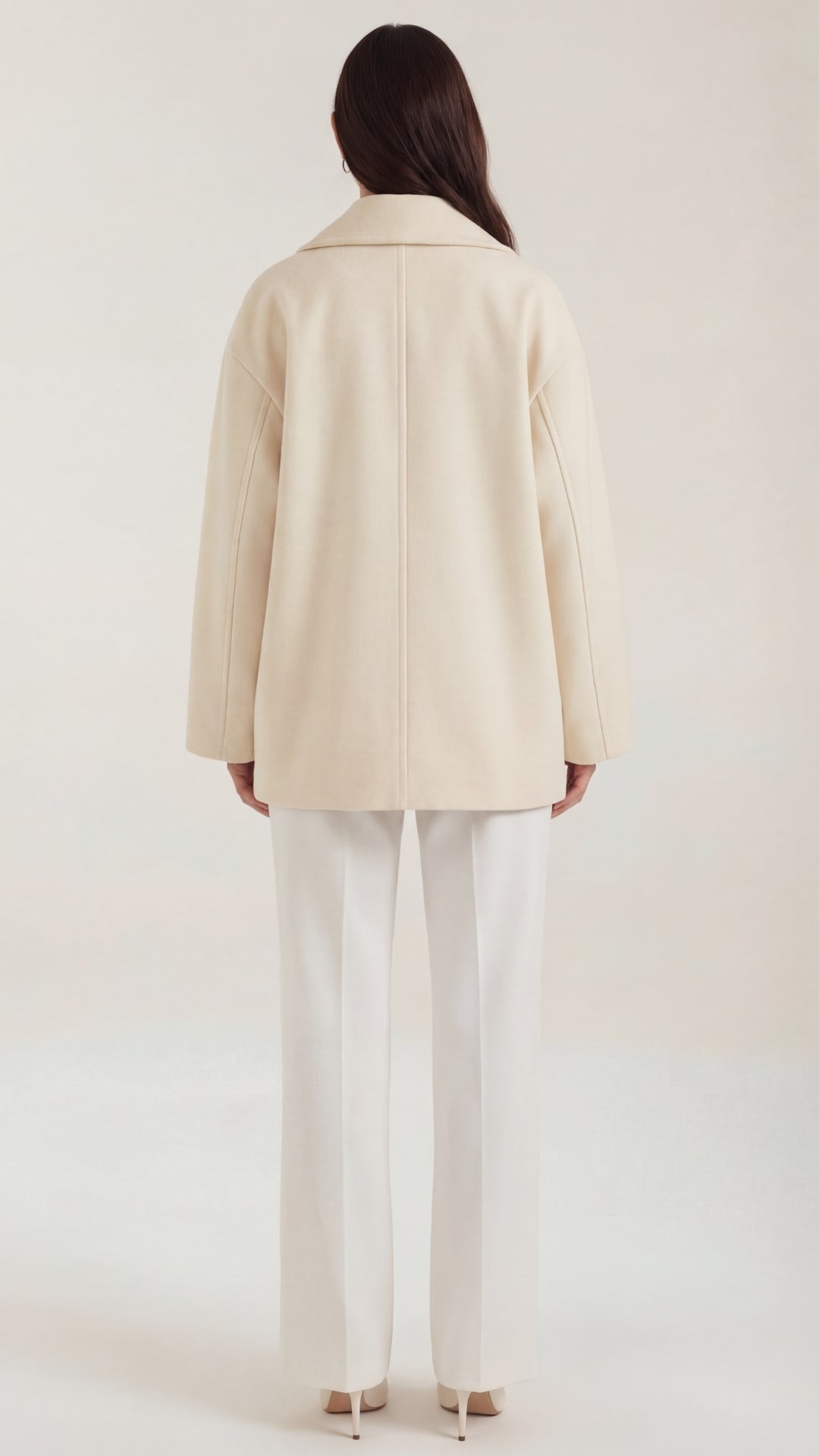 Carolyn's oversized jas