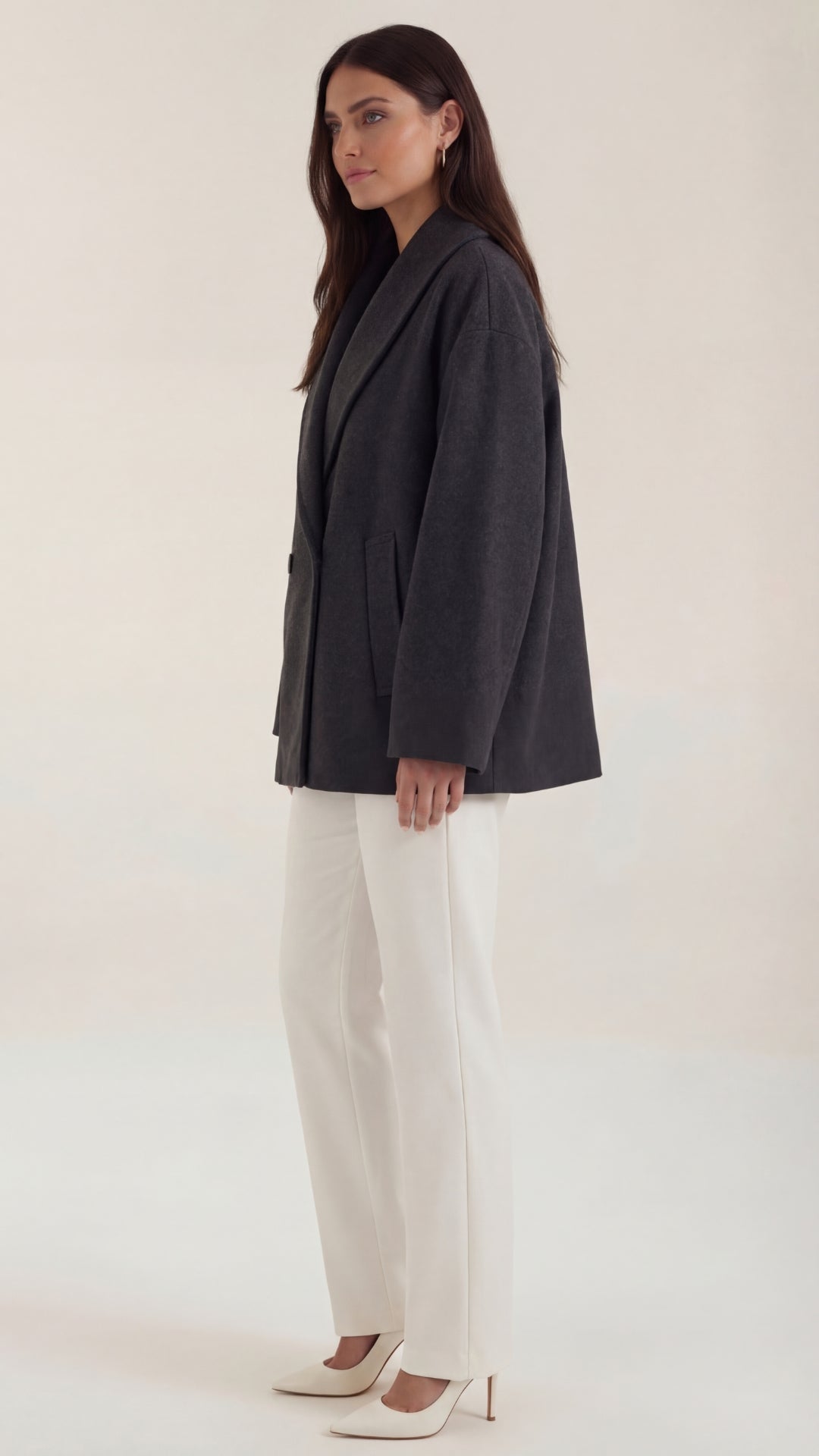 Carolyn's oversized jas