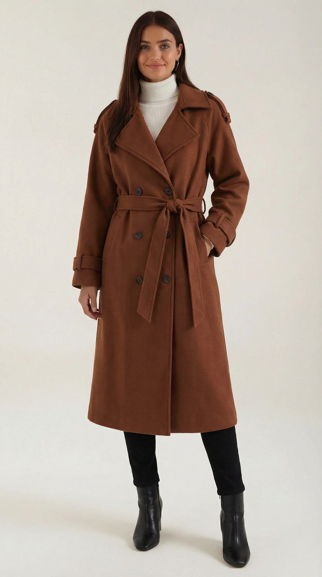 Dolores Langer Trenchcoat