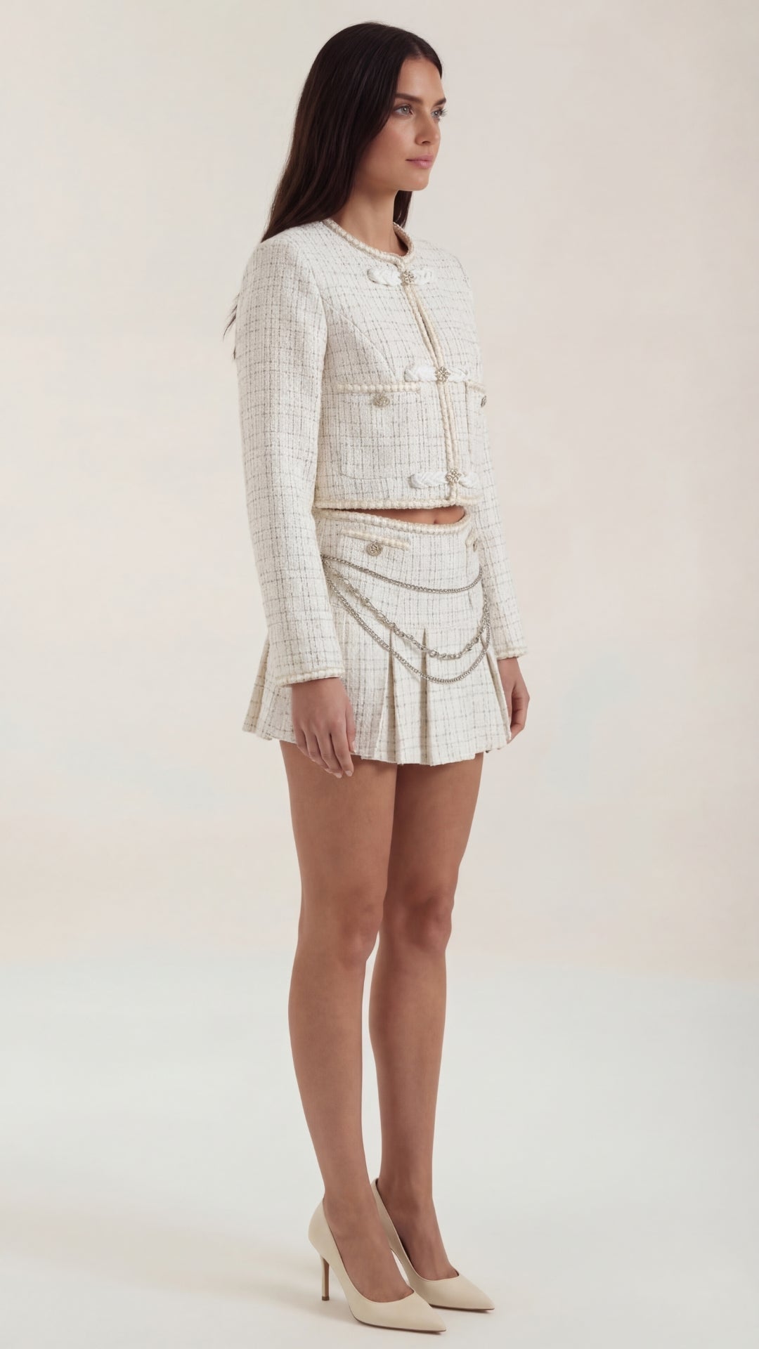 Doris Tweed Rok Set