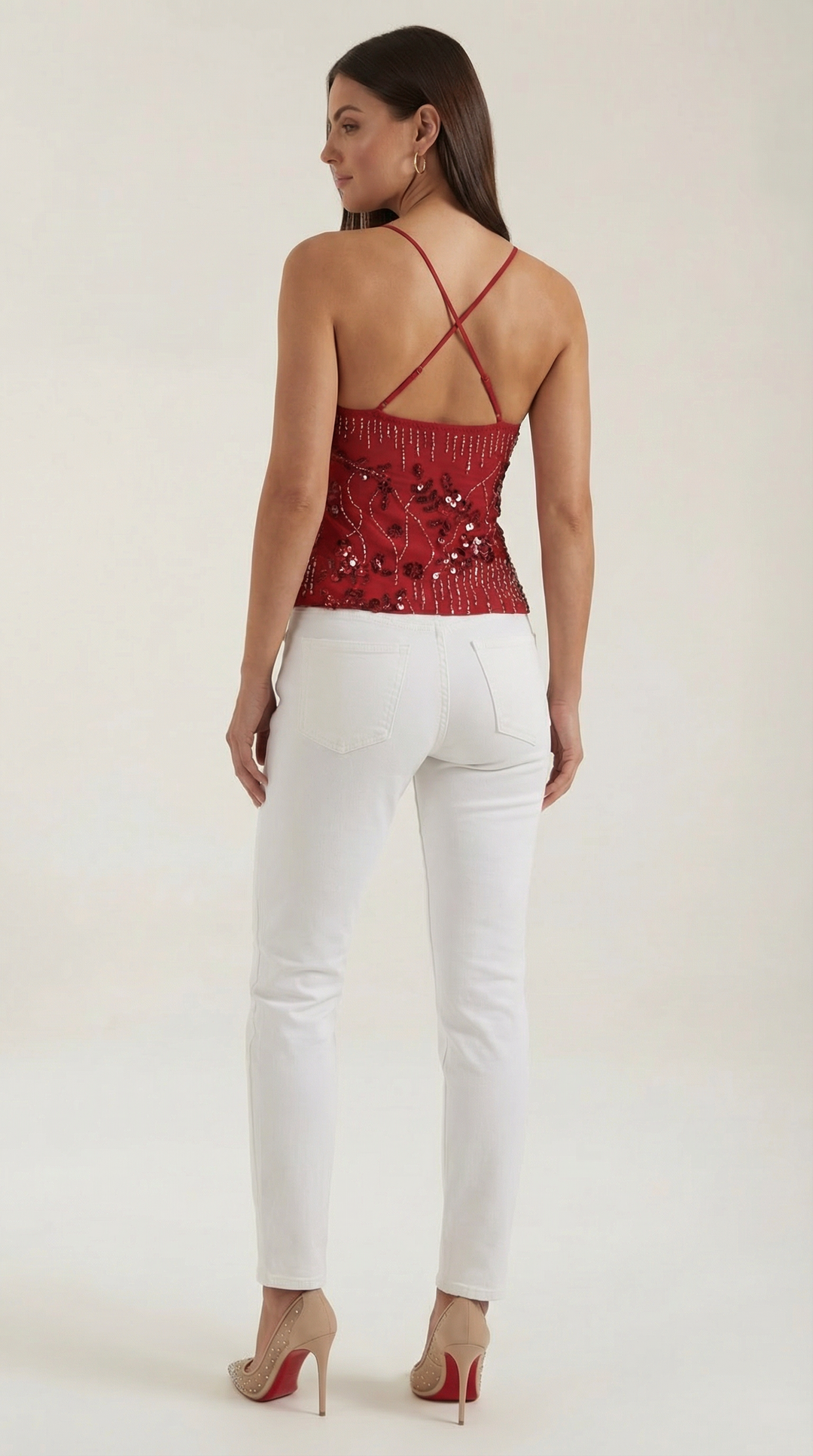 Dottie Sequin Nachthemd - Elegante Stijl