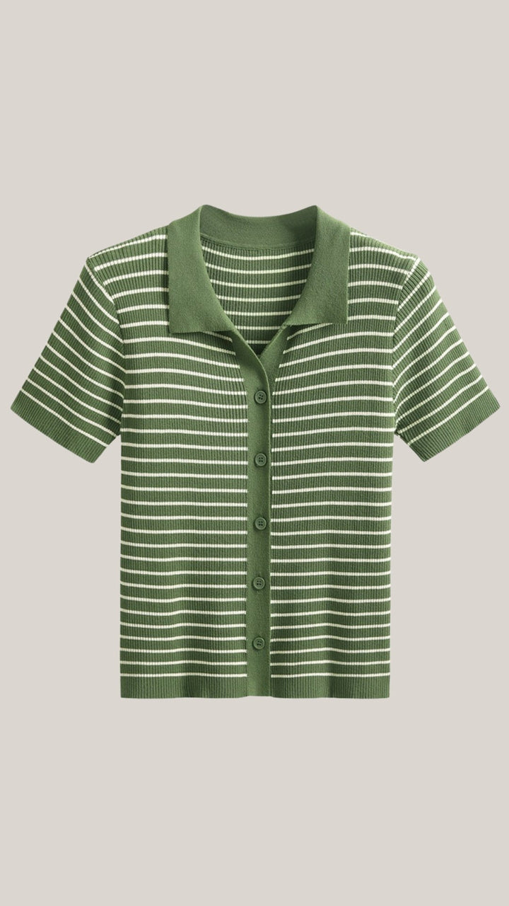 Gestreepte Edith Polo Shirt