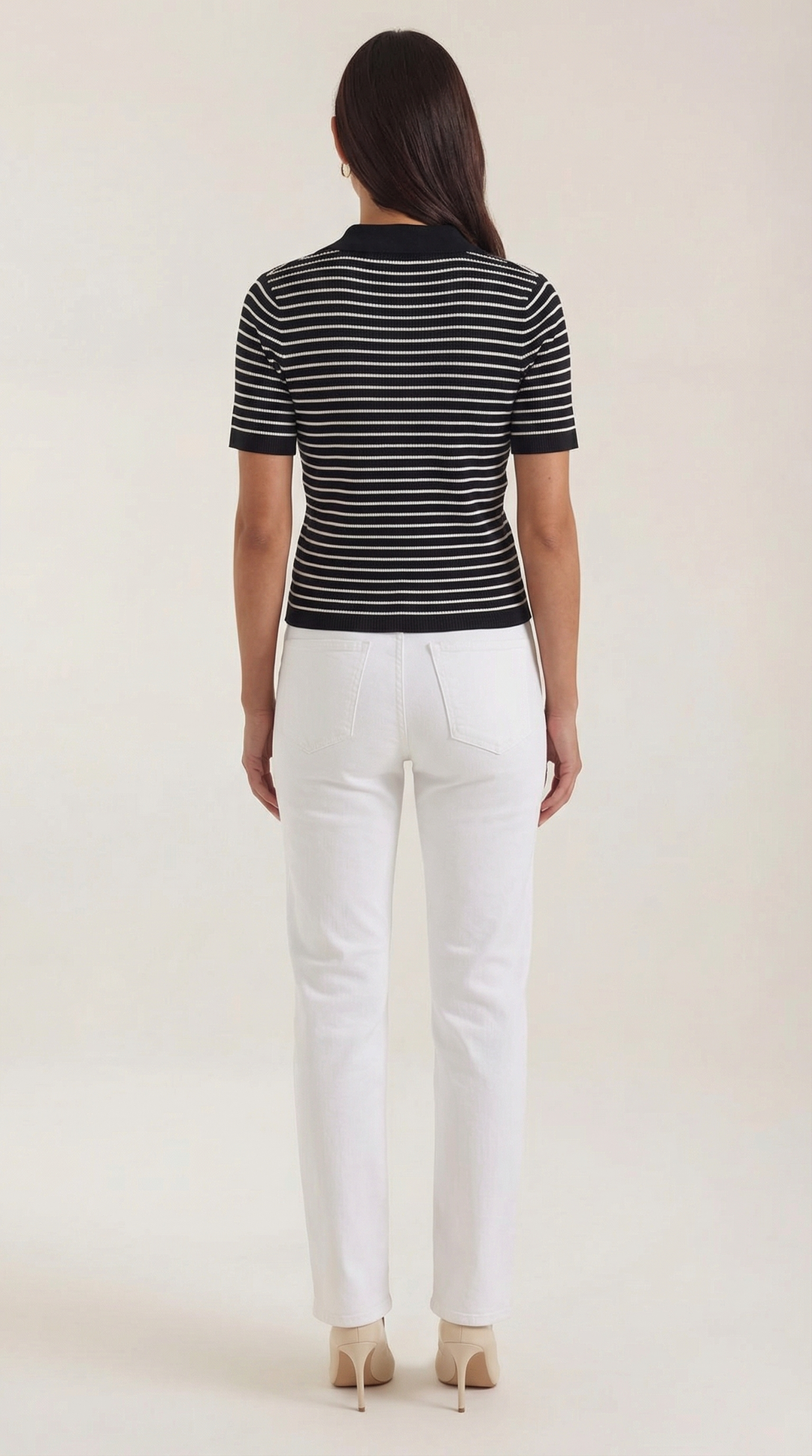 Gestreepte Edith Polo Shirt