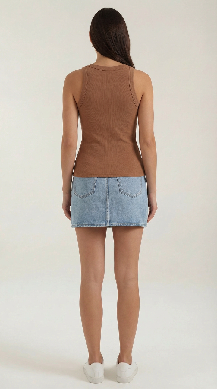 Mouwloze Evangeline Top