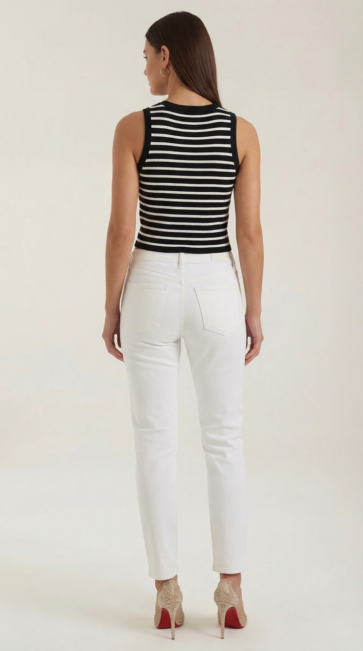 Heloise Rayas Strappy Top