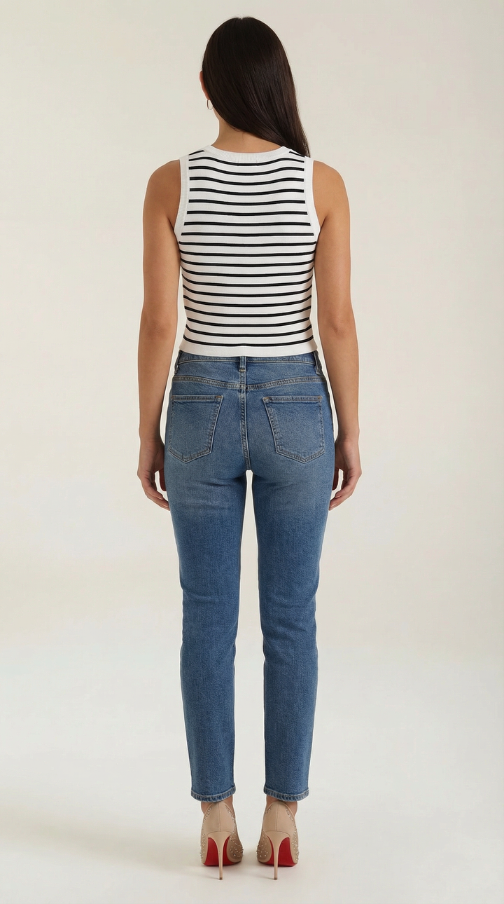 Heloise Rayas Strappy Top