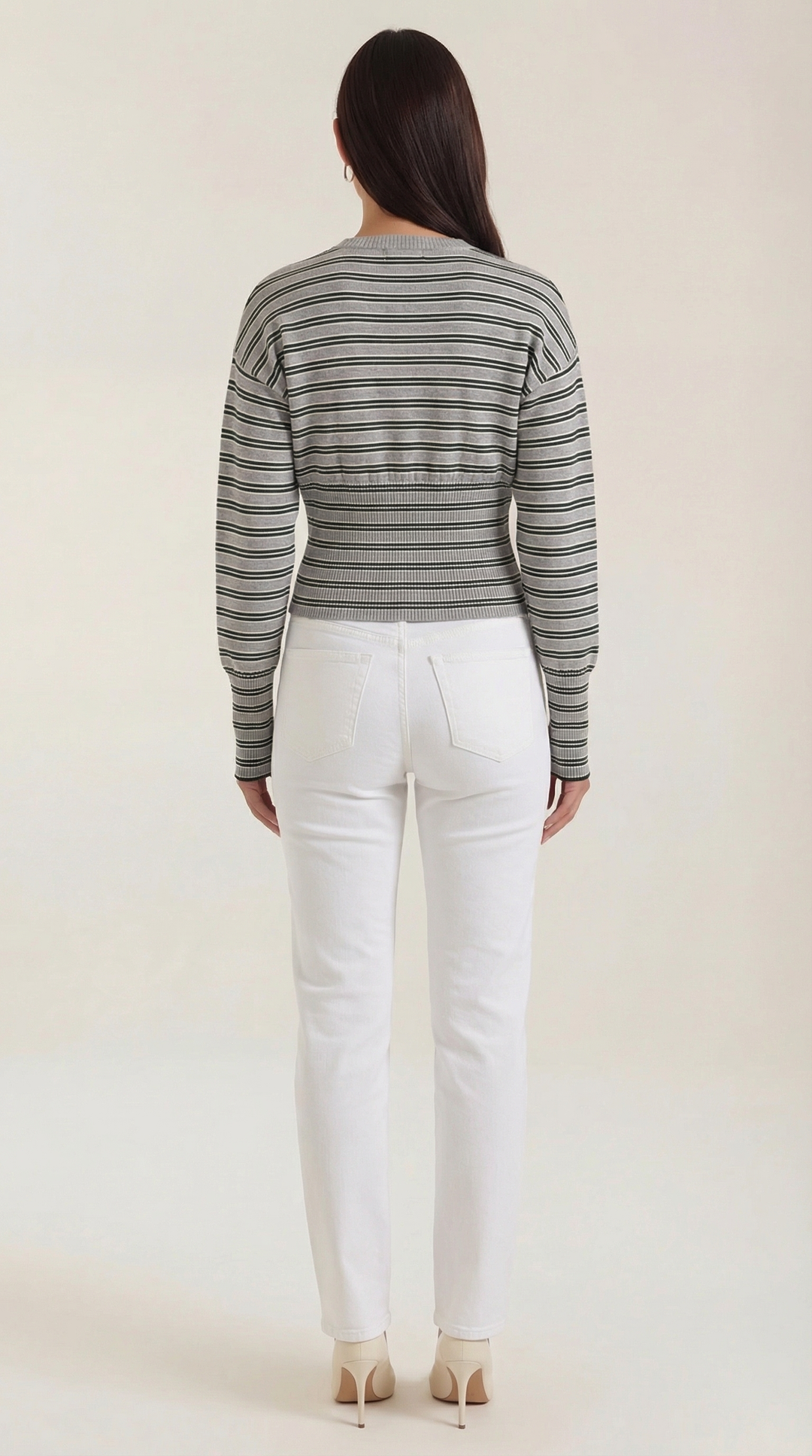 Gestreepte Cardigan Ida