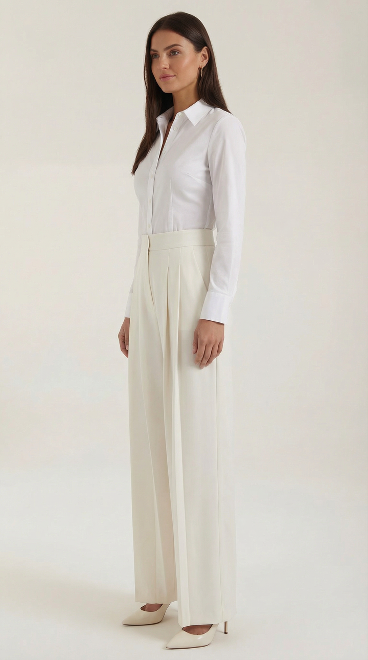 Iris Geplooide Broek