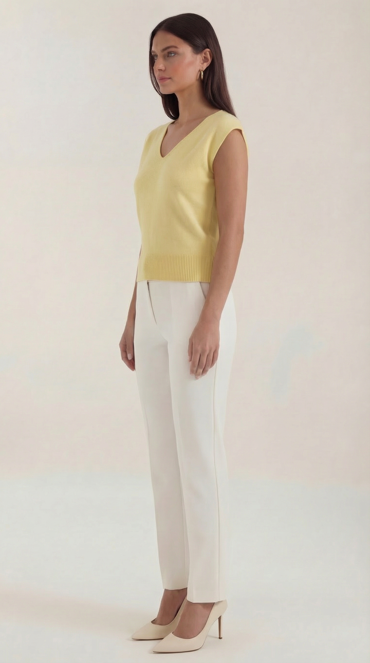 Kim V-hals Blouse