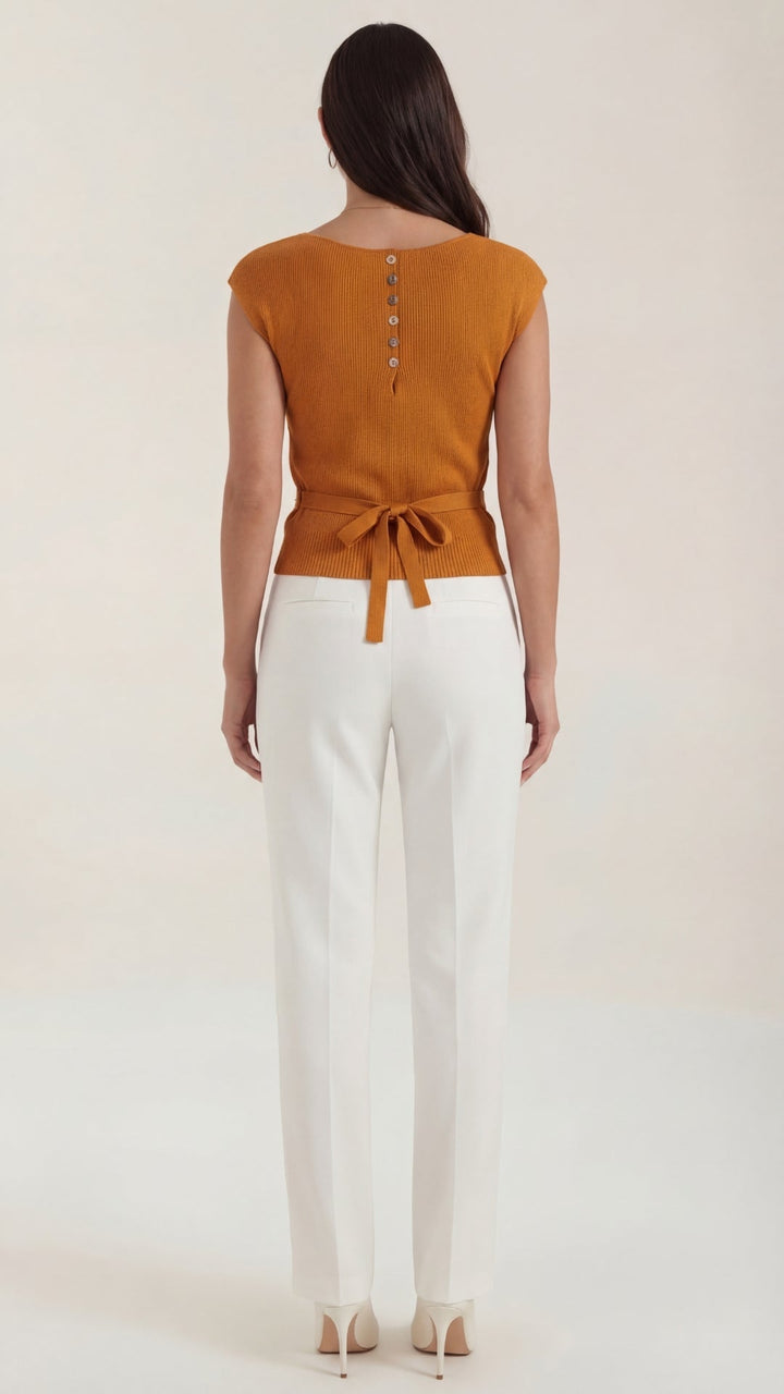 Kim V-hals Blouse