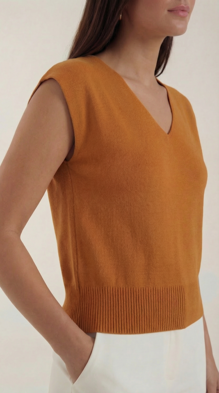 Kim V-hals Blouse