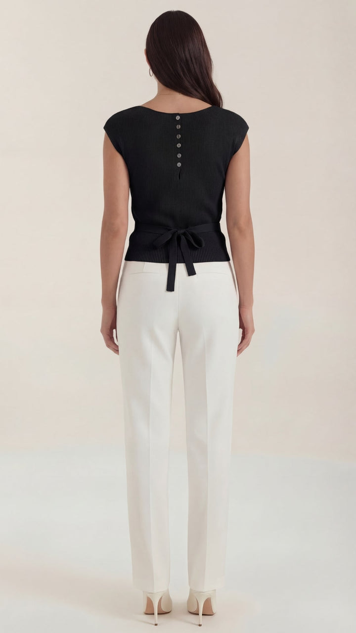 Kim V-hals Blouse