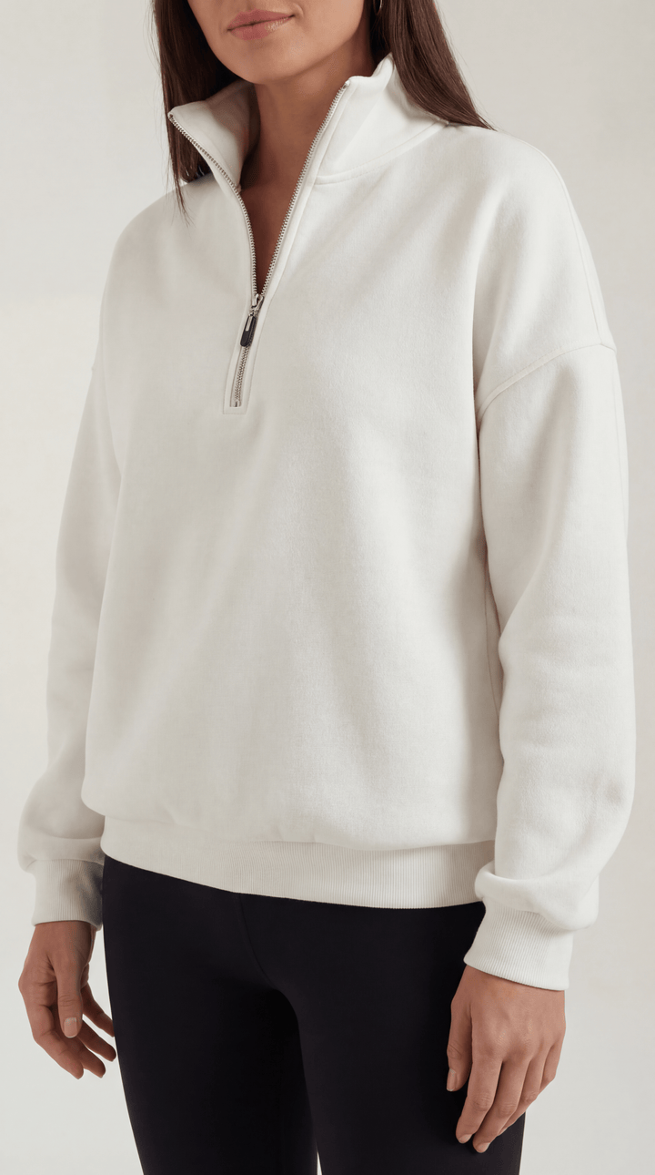 Lori Oversized Quarter-Zip Jersey