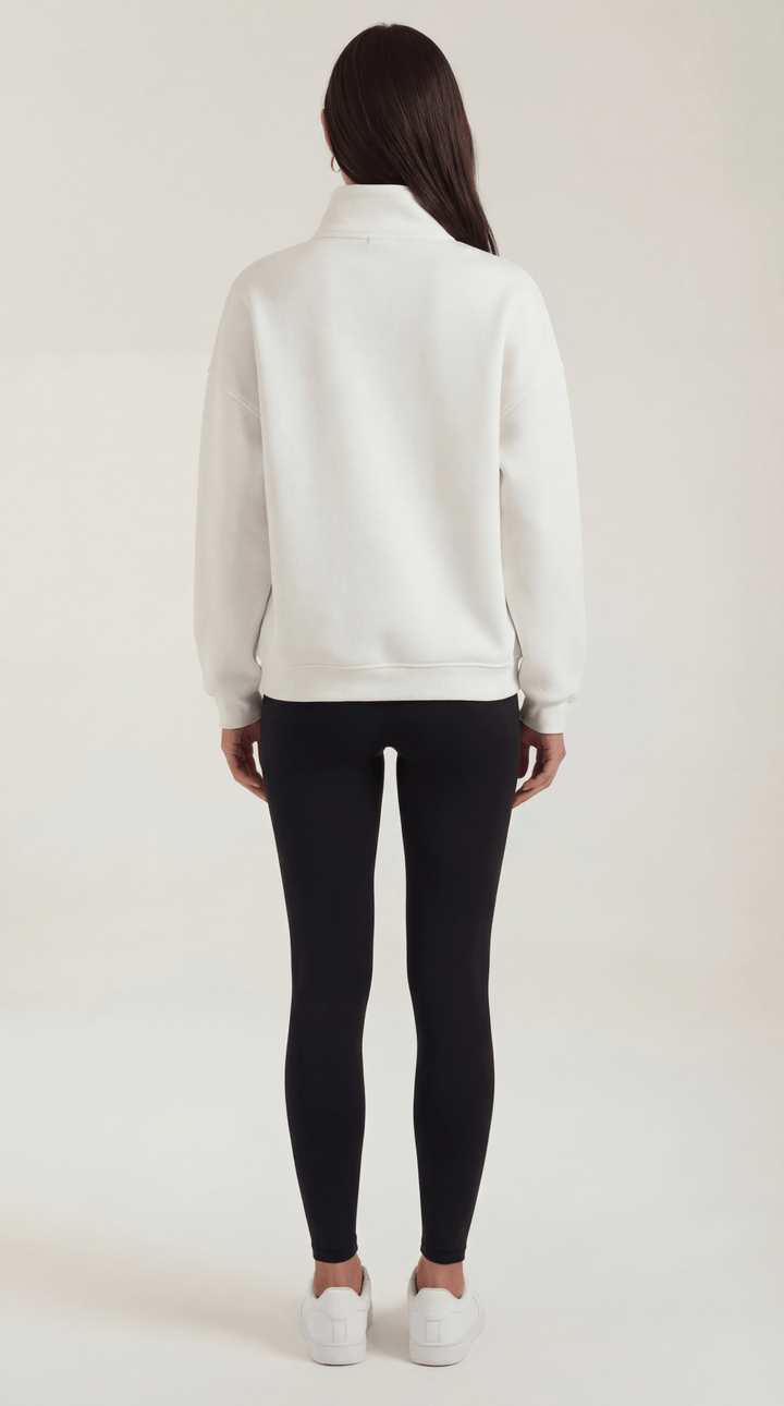 Lori Oversized Quarter-Zip Jersey