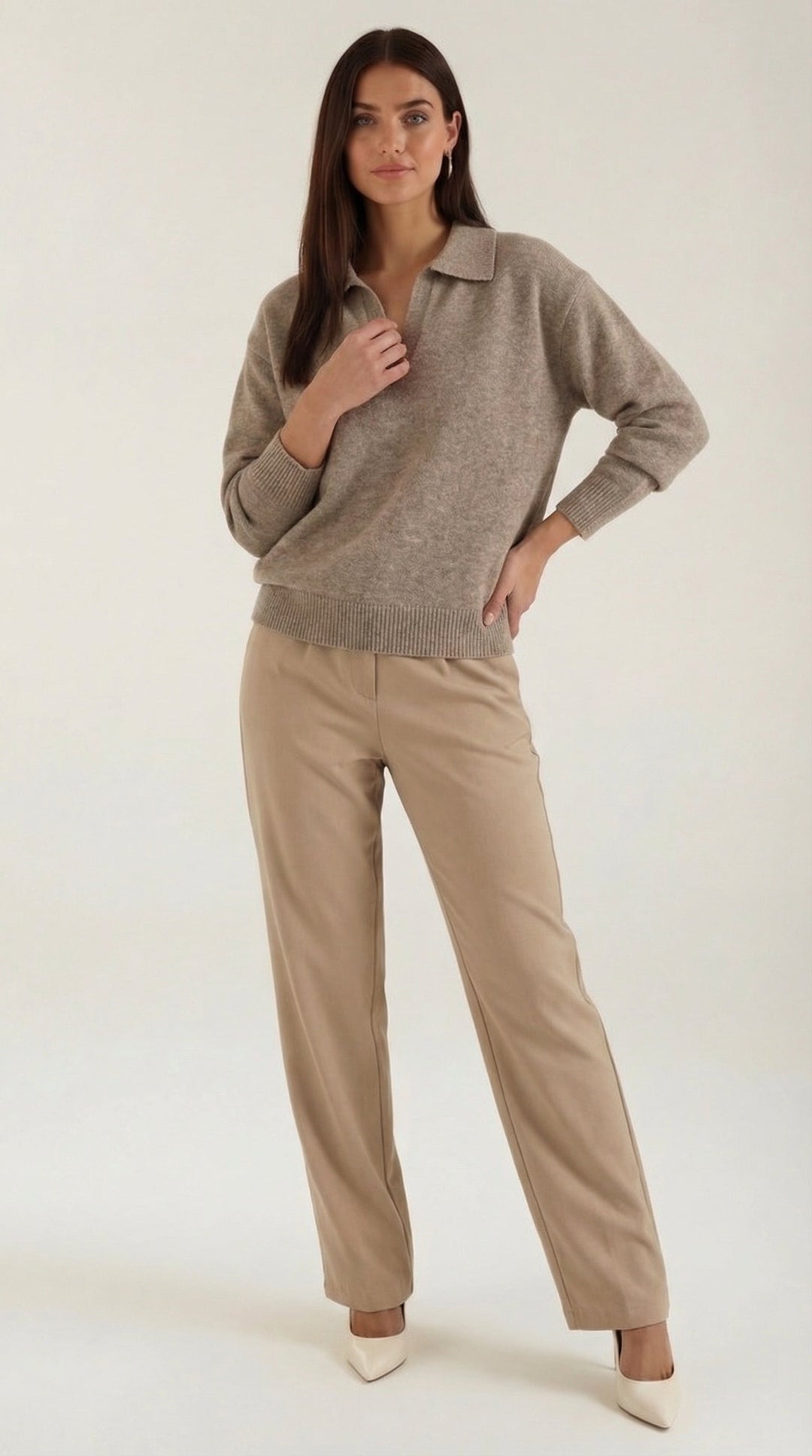 Margaret Casual V-hals Trui