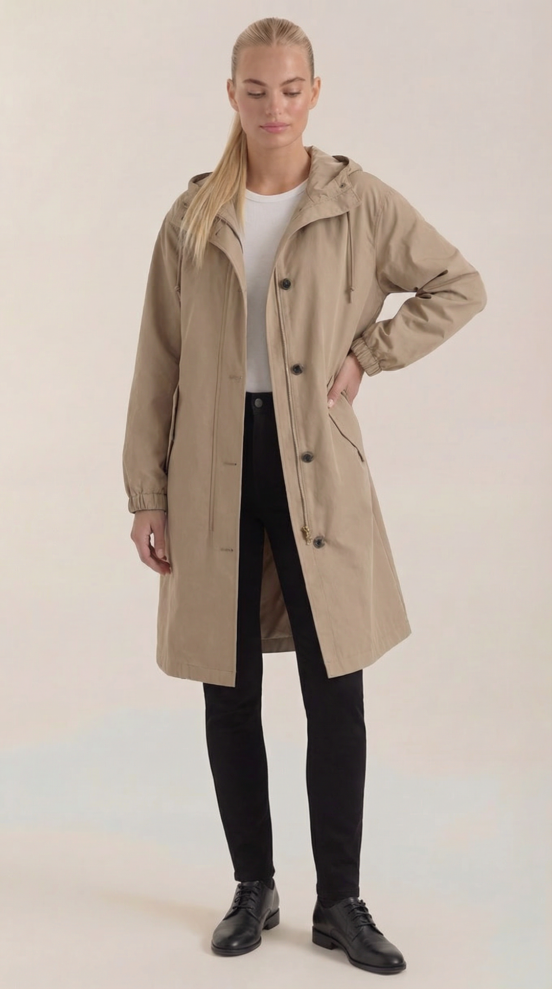 Margie waterdichte hoodie-jack