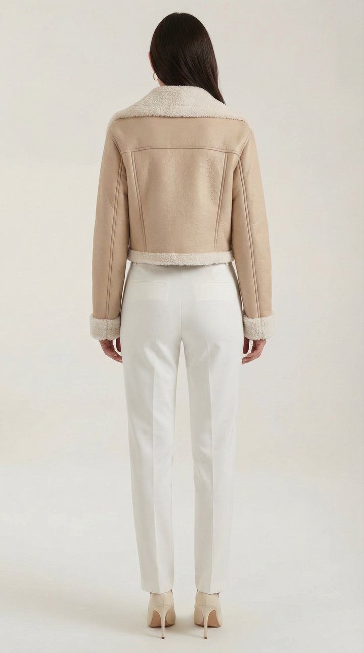 Korte Marie Fleece Jas