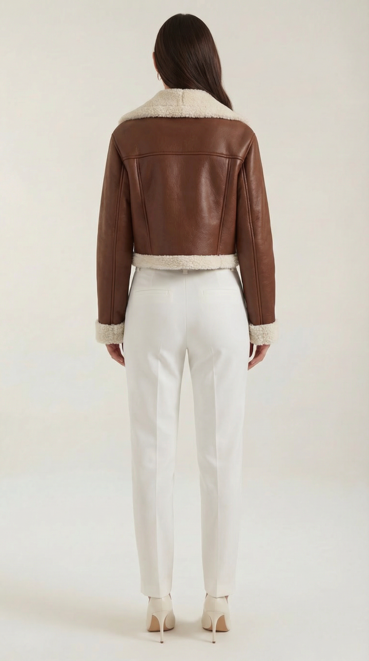 Korte Marie Fleece Jas