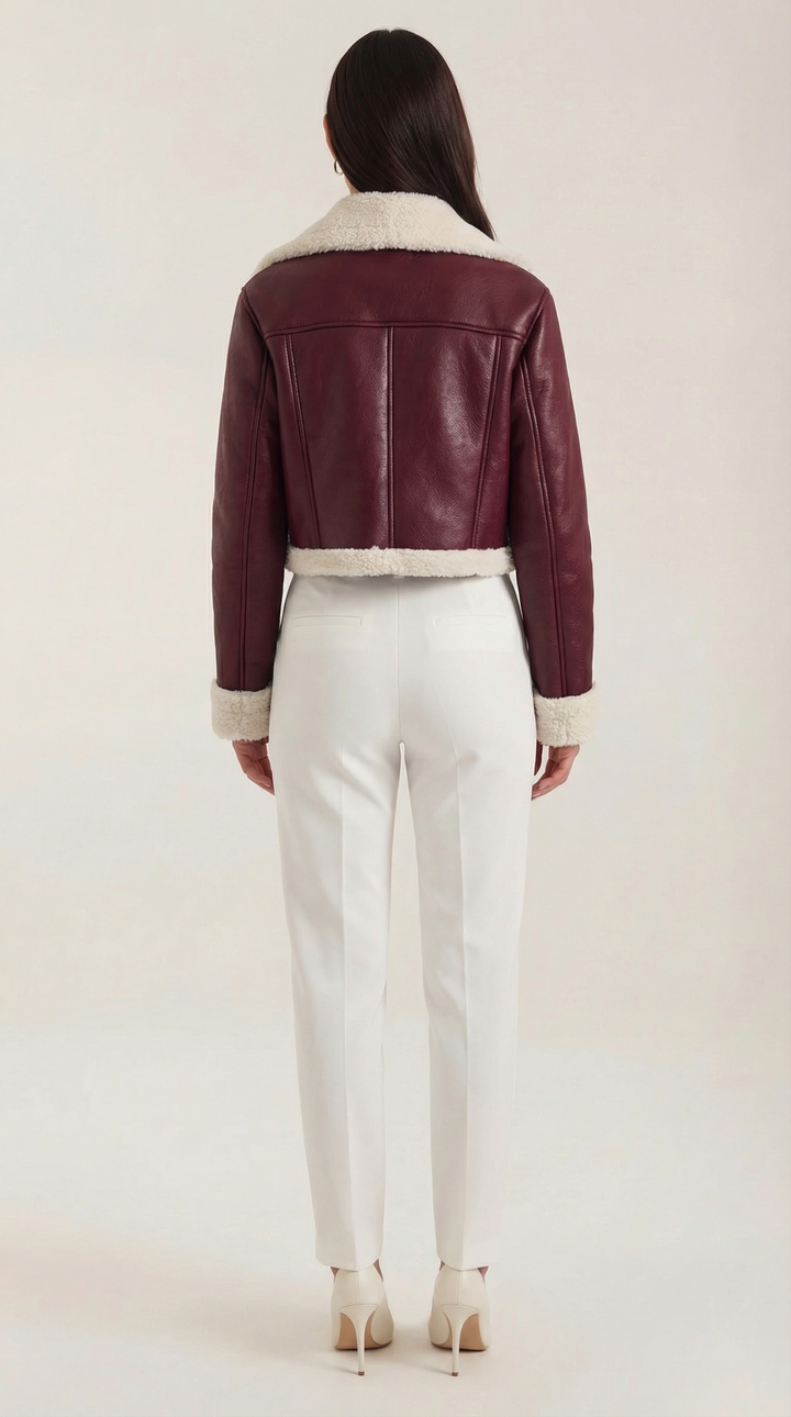 Korte Marie Fleece Jas
