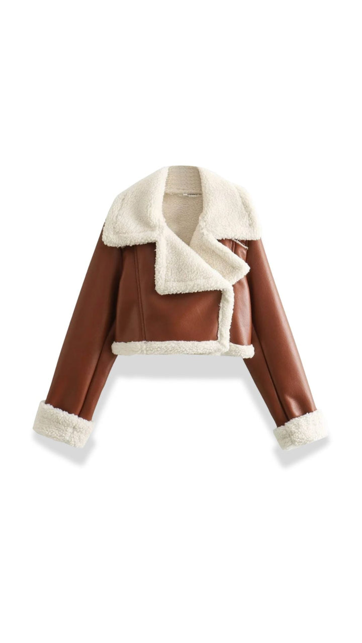 Korte Marie Fleece Jas