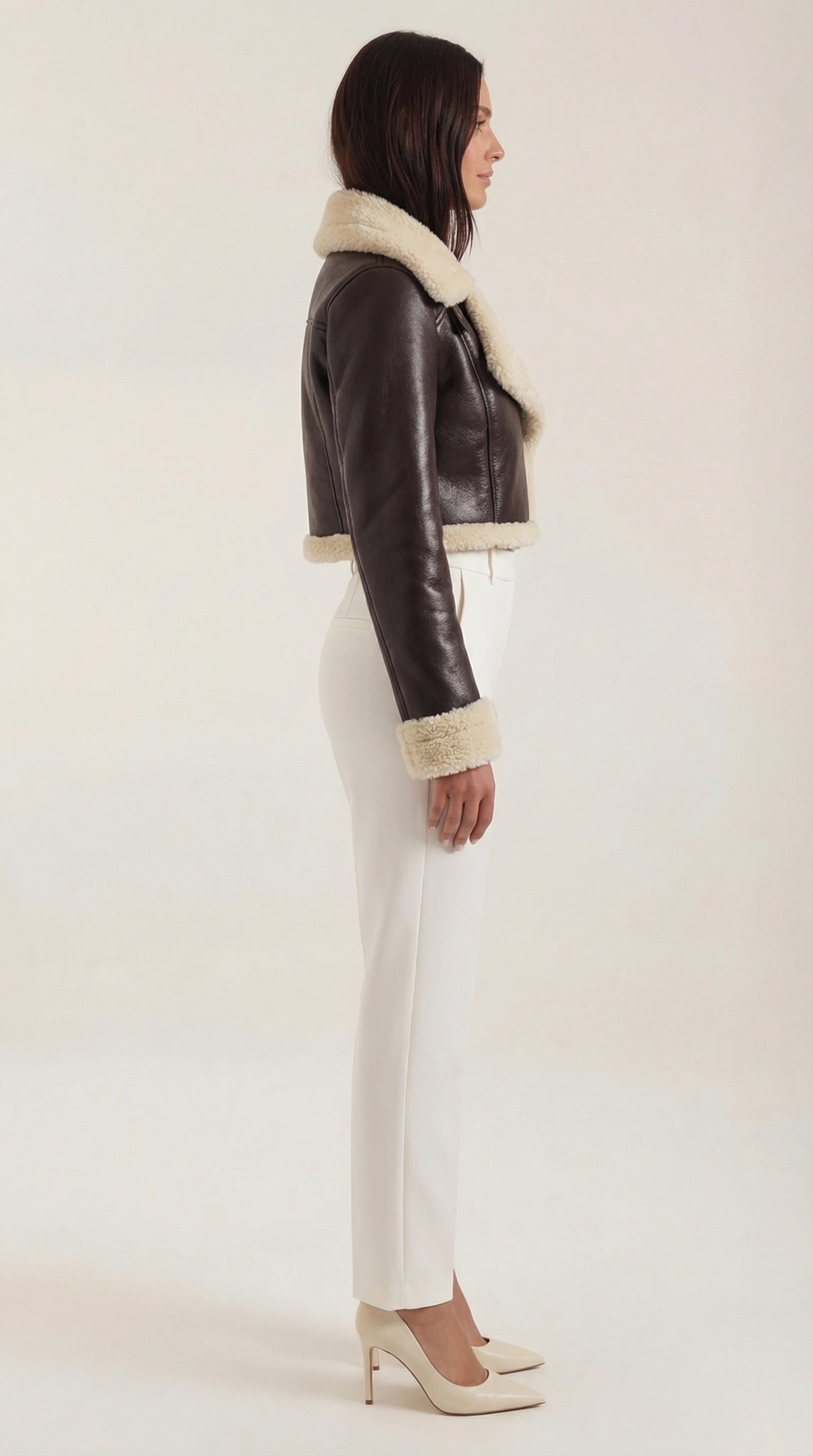 Korte Marie Fleece Jas