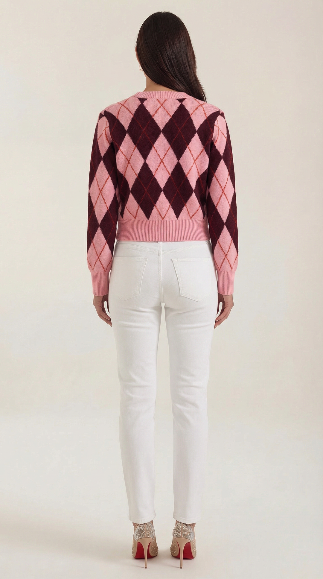Lange Melodie Gebreide Cardigan met Lange Mouwen