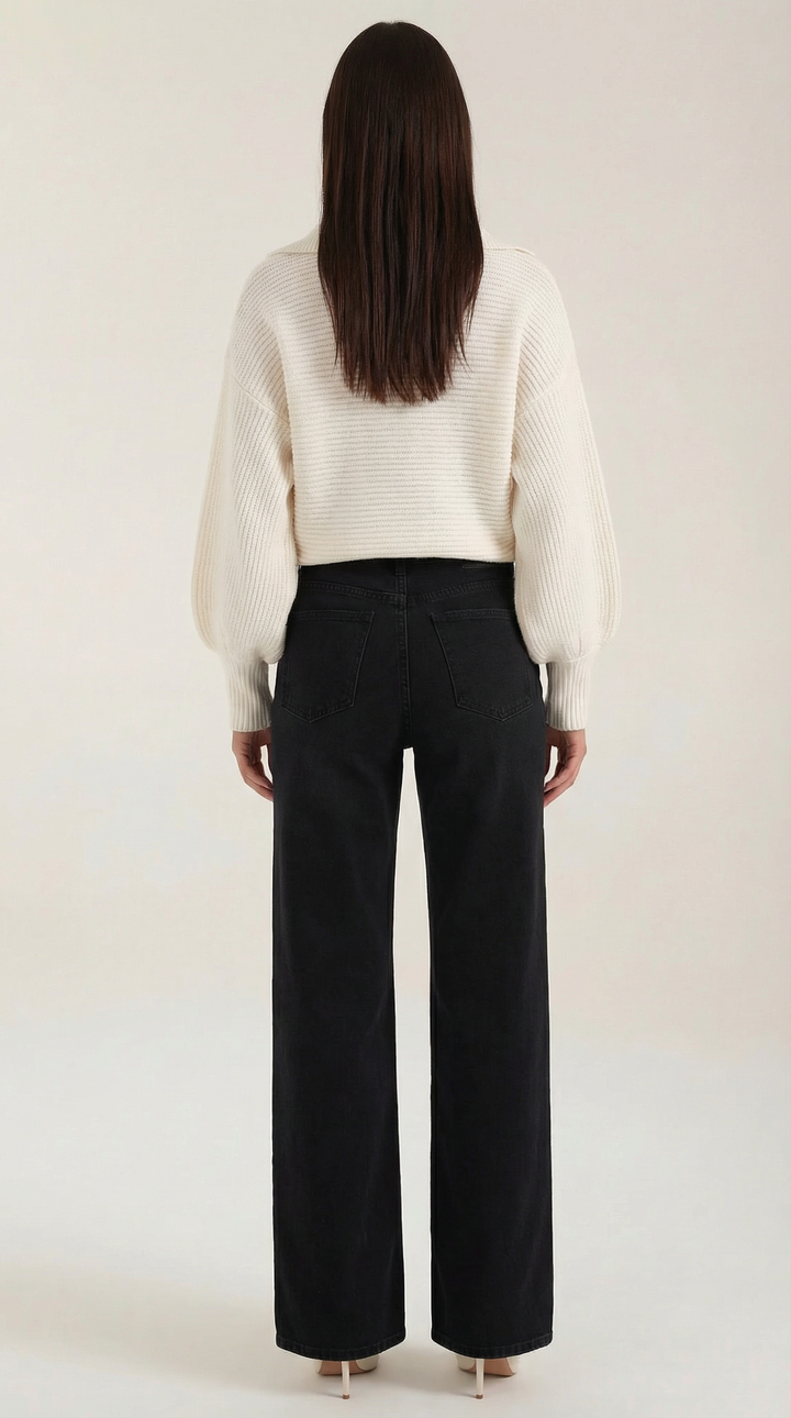 Chunky gebreide coltrui