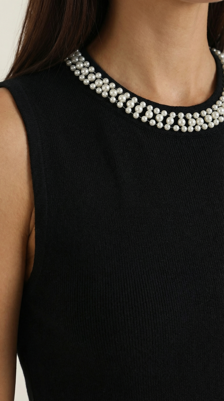 Rosalba Mouwloze Top