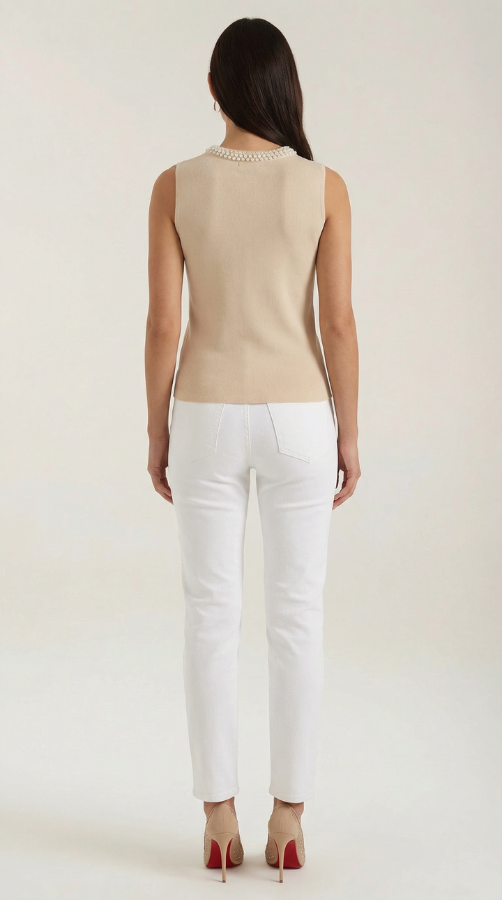Rosalba Mouwloze Top