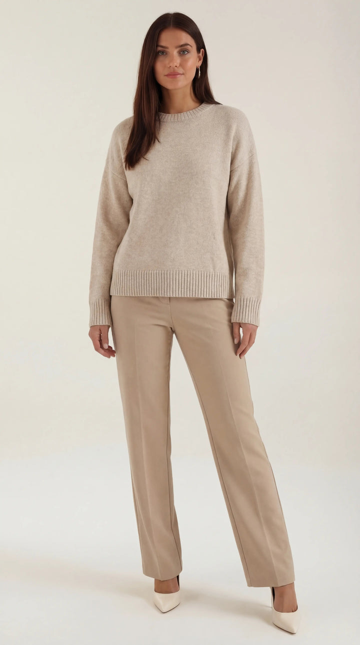 Ruby Gebreide Oversized Sweater