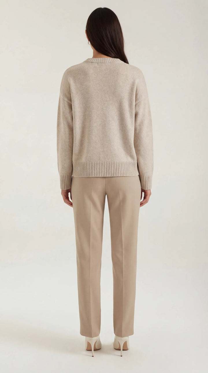 Ruby Gebreide Oversized Sweater