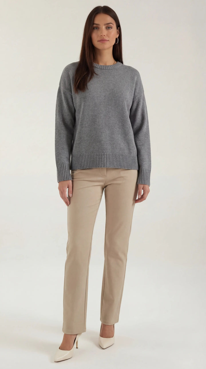 Ruby Gebreide Oversized Sweater