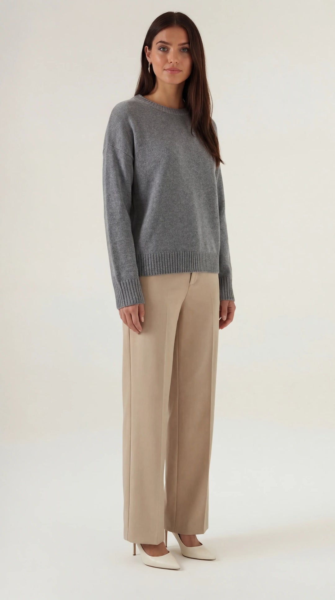Ruby Gebreide Oversized Sweater