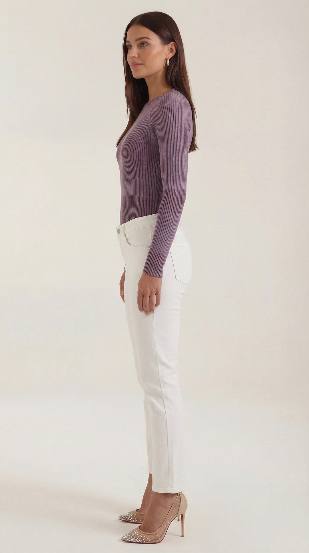 Samantha Rimpel Lange Mouwen Blouse