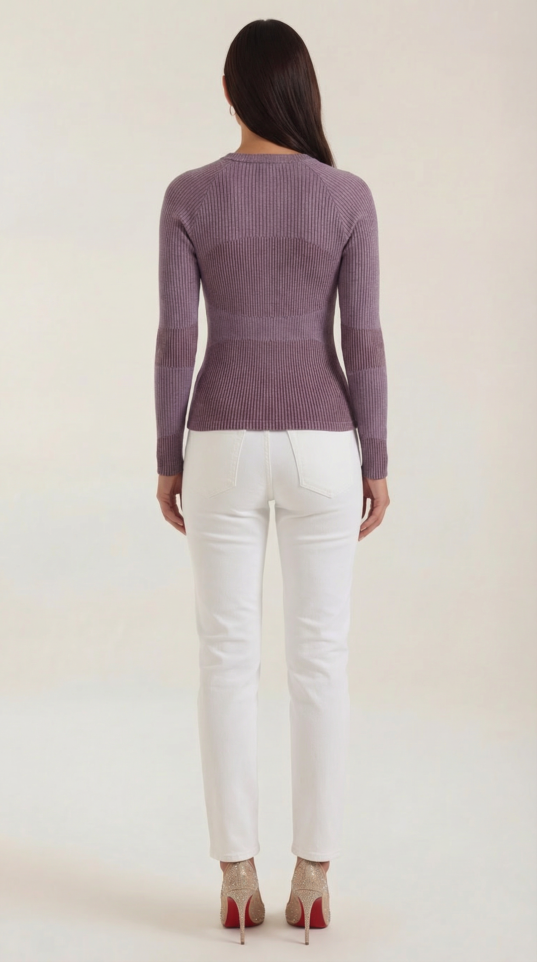 Samantha Rimpel Lange Mouwen Blouse