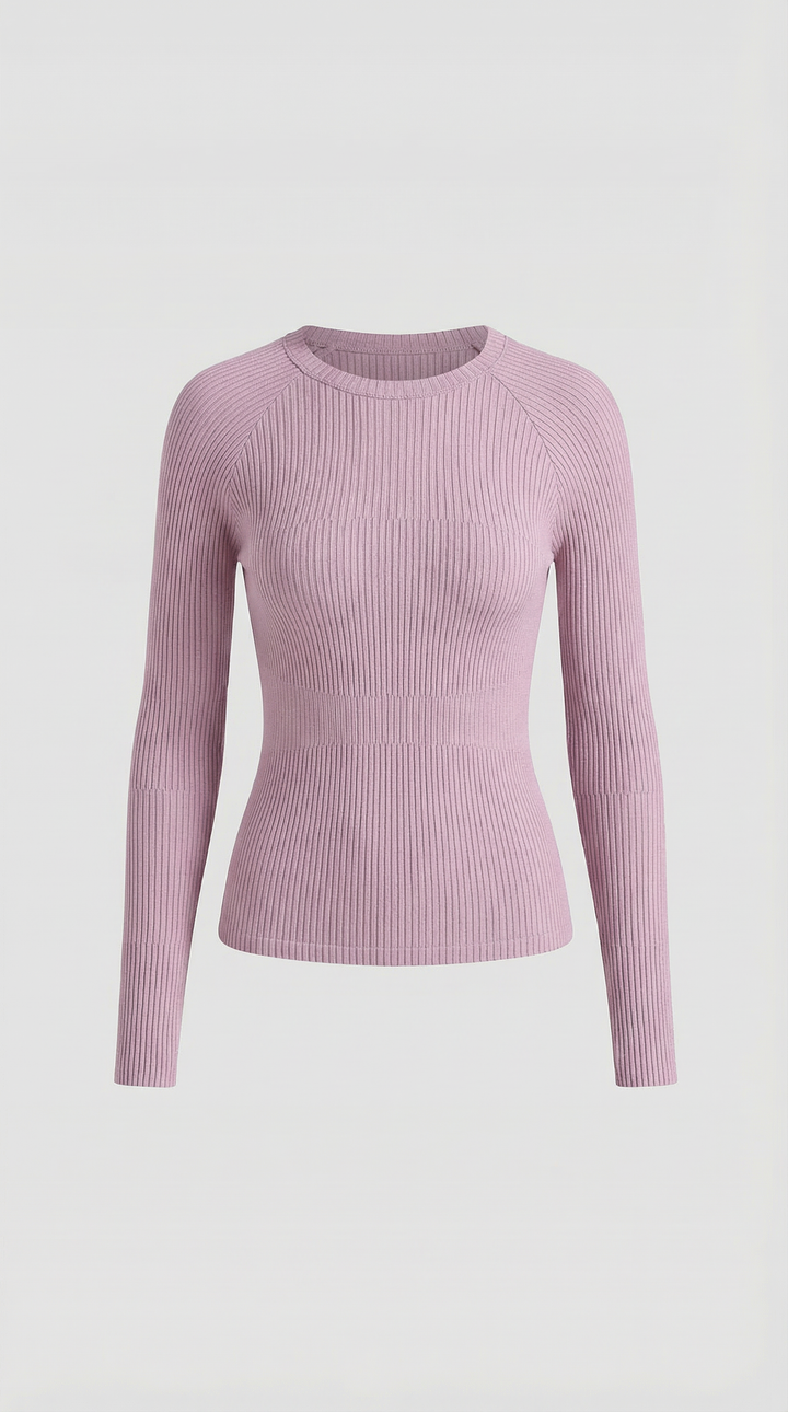 Samantha Rimpel Lange Mouwen Blouse