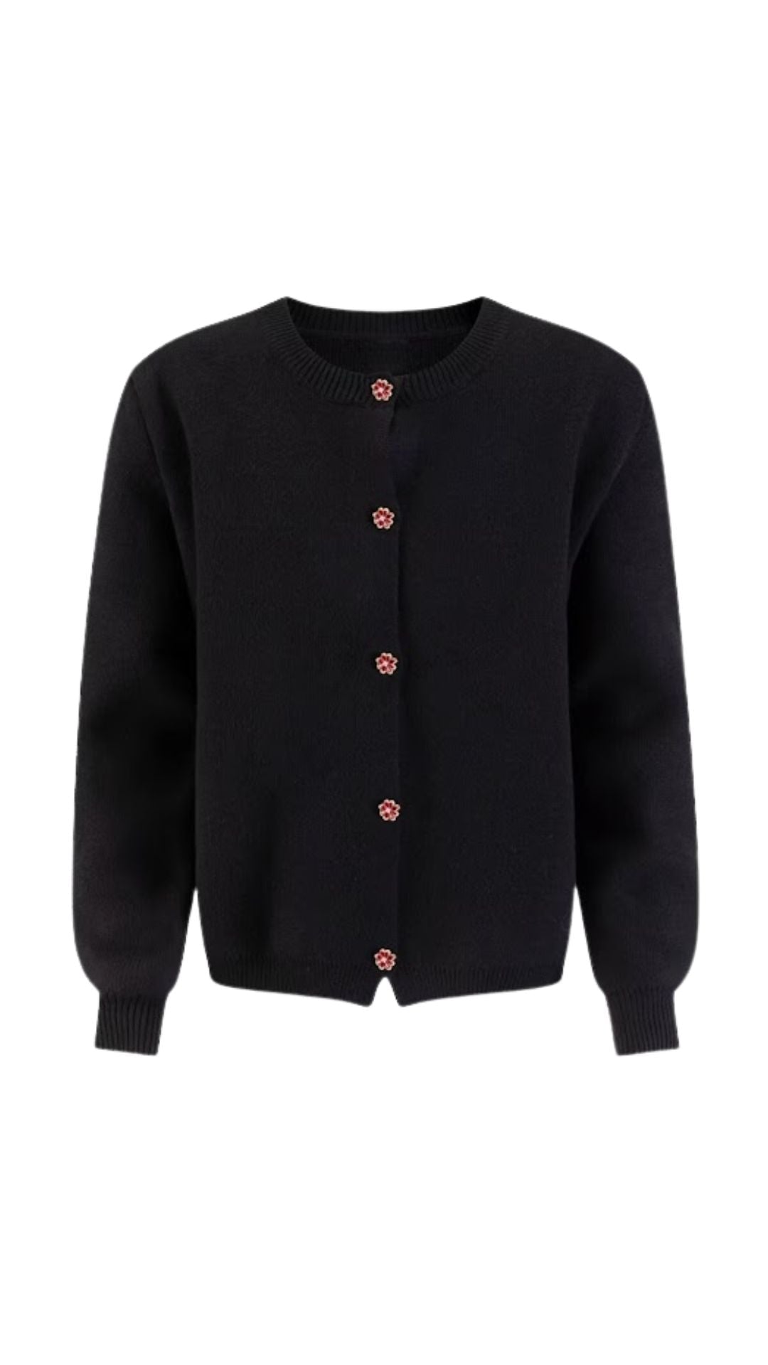 Gebreide cardigan met knopen