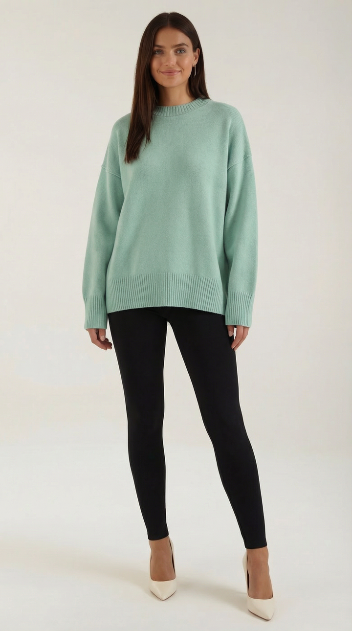 Oversized 'Theresa' Trui - Comfortabele en Moderne Stijl