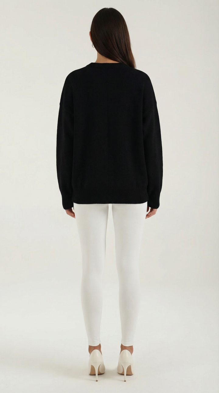 Oversized 'Theresa' Trui - Comfortabele en Moderne Stijl