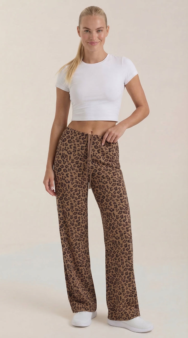 Cleo Broek - Luipaardprint