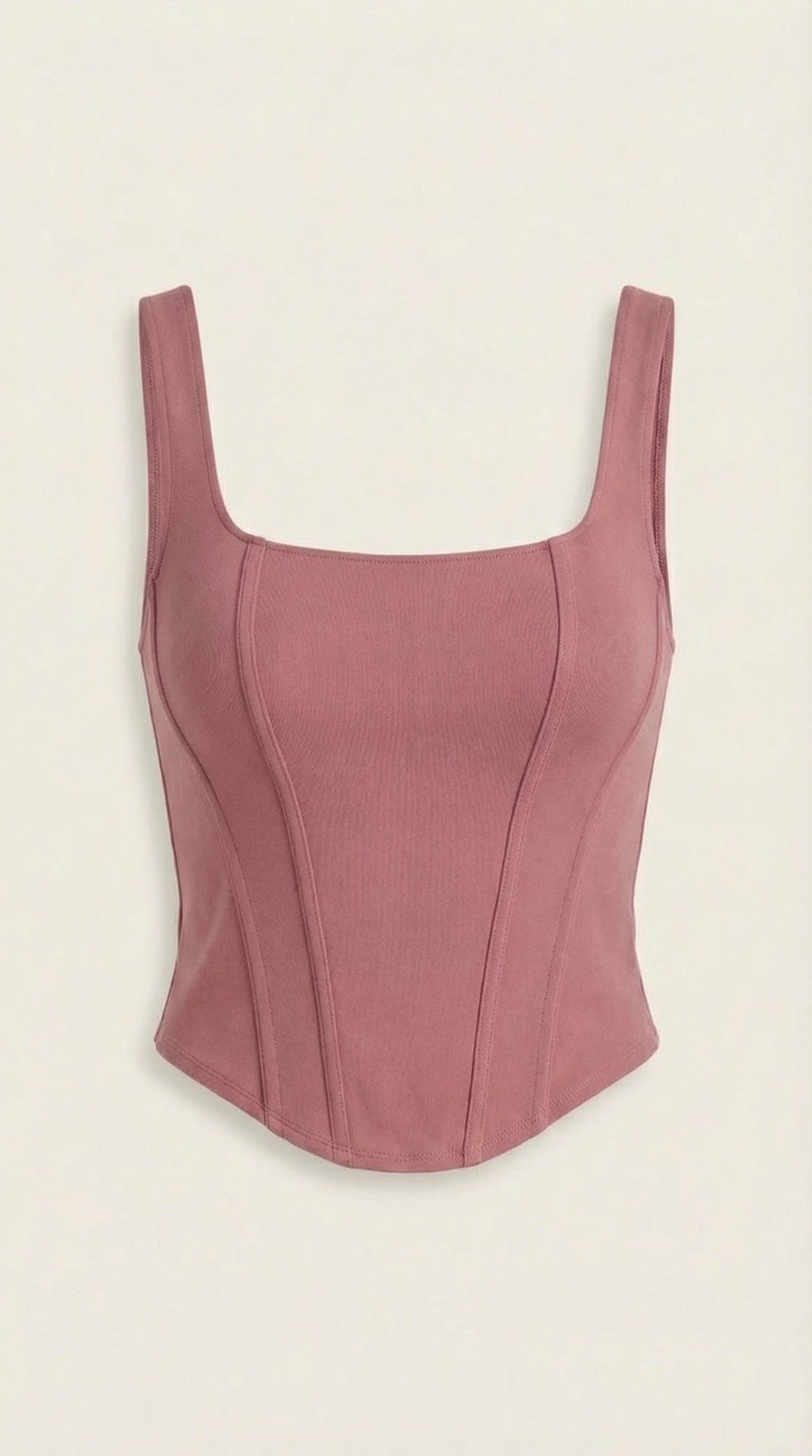 Eloise corset-stijl mouwloze top
