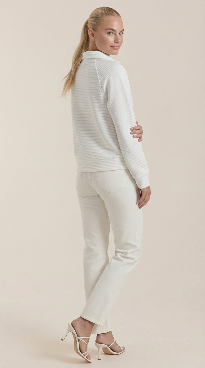 Melinda Polo Half-Zip Pullover