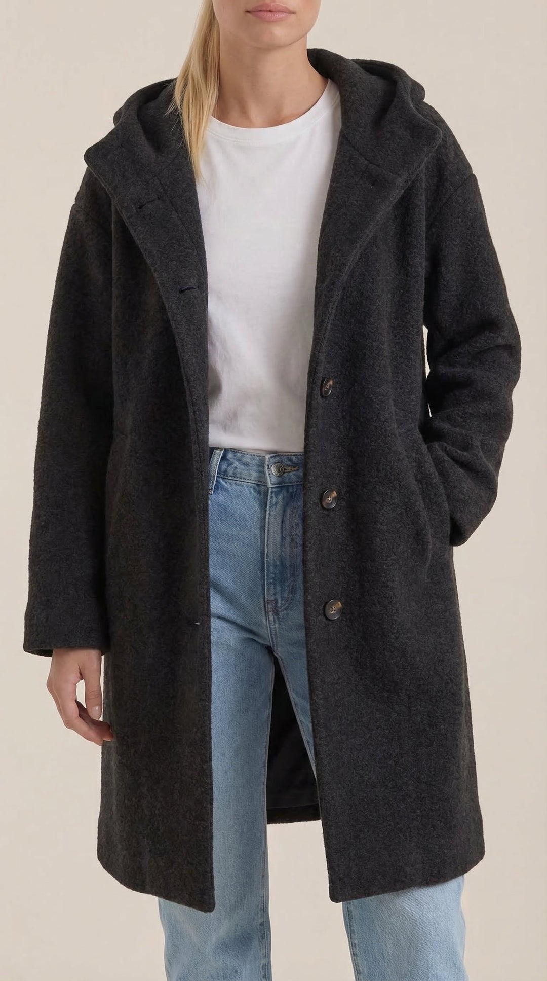 Meredith Lange Hooded Coat