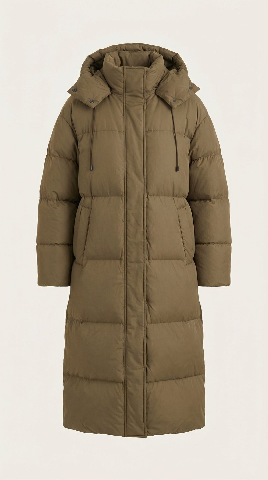Nora Puffer Gevoerde Jas
