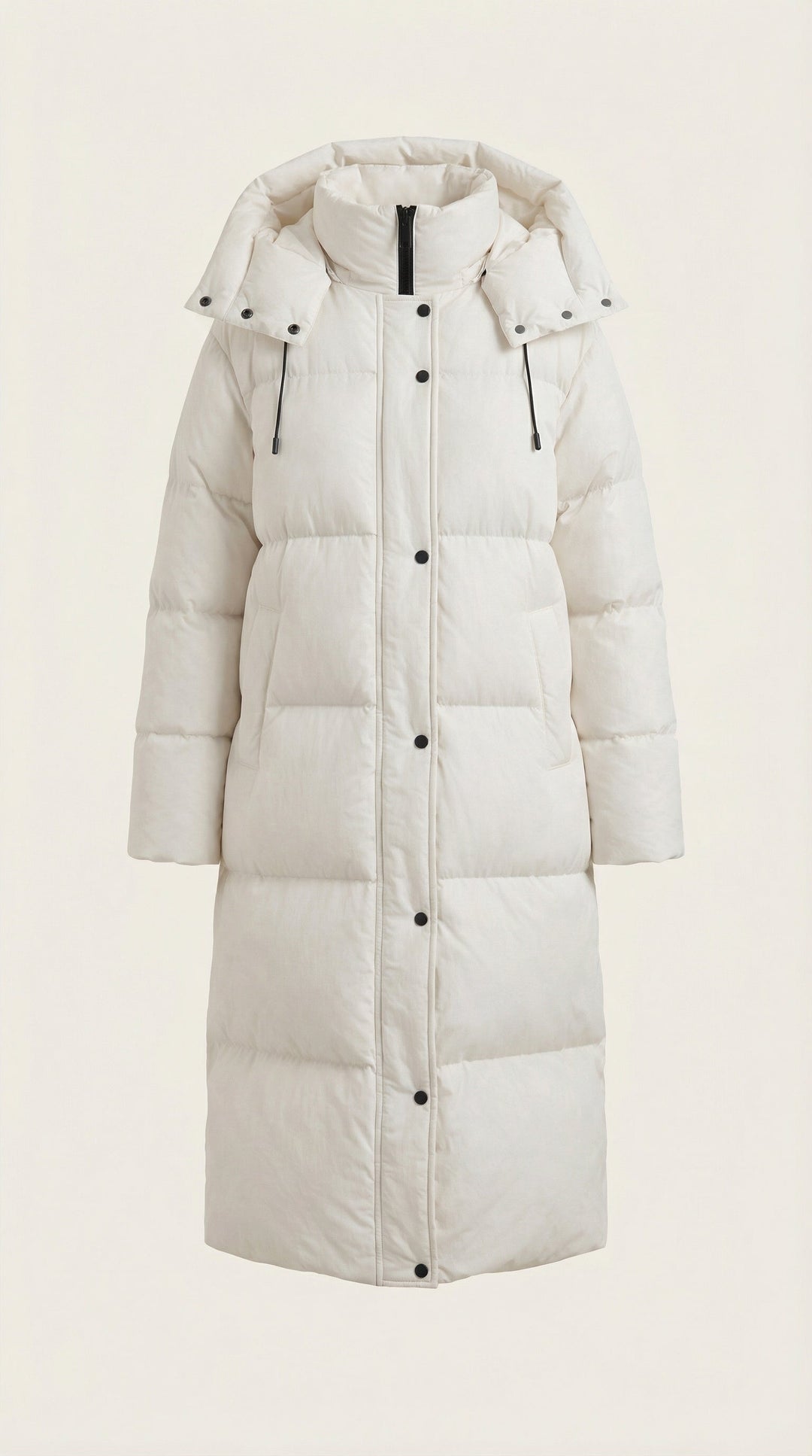 Nora Puffer Gevoerde Jas